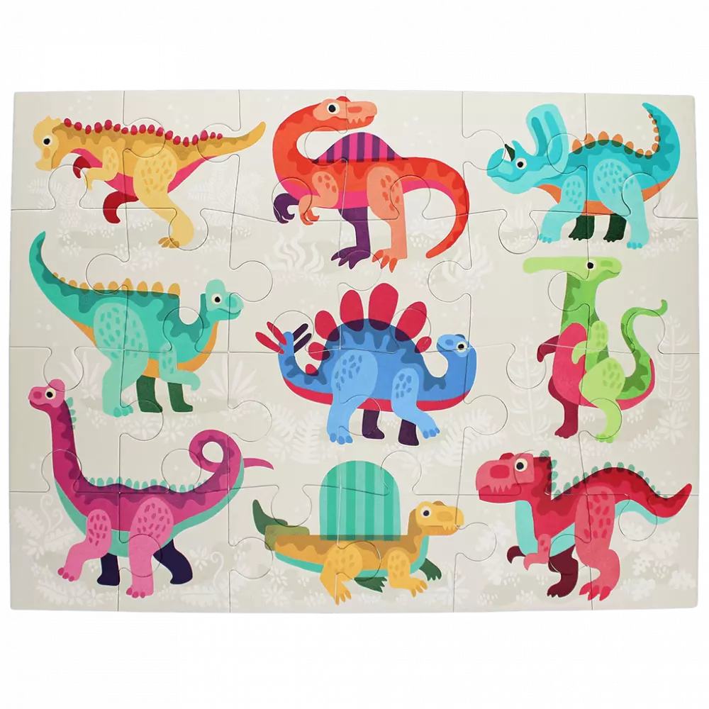 Floor puzzle (24 pieces) - Baby Dinos