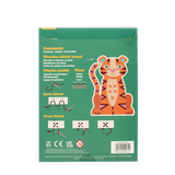 Learn to sew wooden hand-stitch set - Tiger