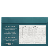 Large colouring poster with pencils - On Our Street