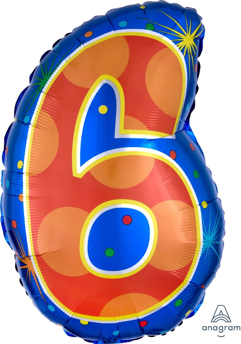 Junior Shape Number Balloon