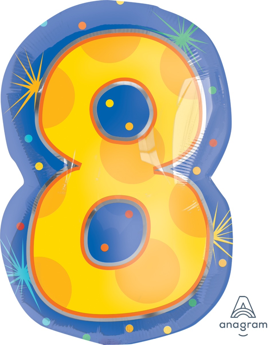 Junior Shape Number Balloon