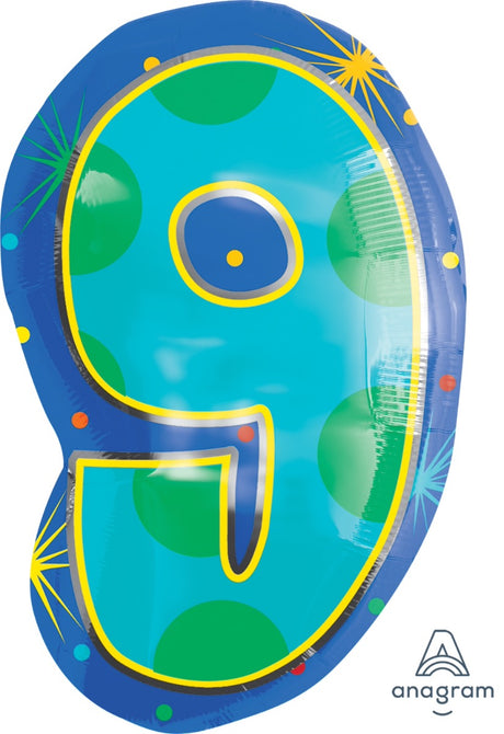 Junior Shape Number Balloon