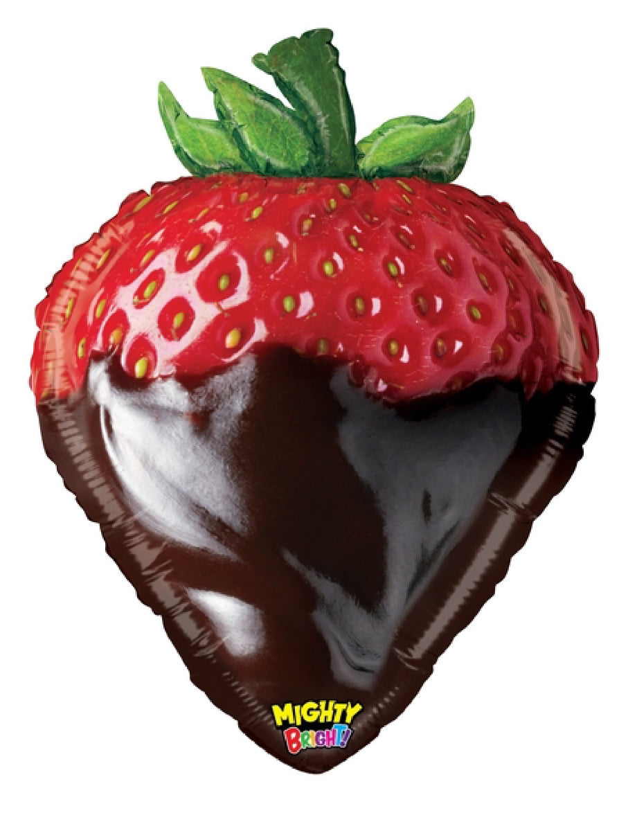 26" Mighty Bright Shape - Chocolate Strawberry