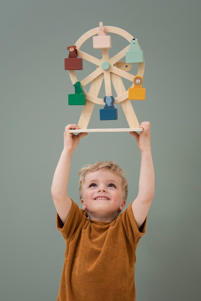 Wooden ferris wheel