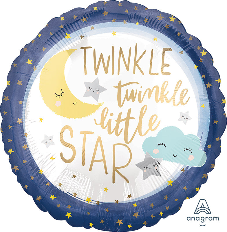 Twinkle Little Star Foil Balloon