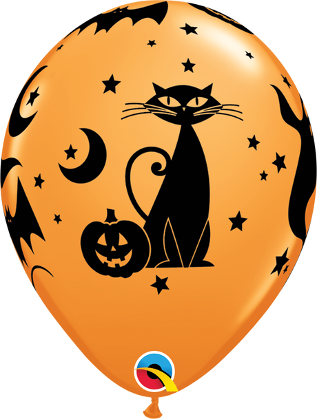 Fun and Spooky Icons Latex Balloons 11"