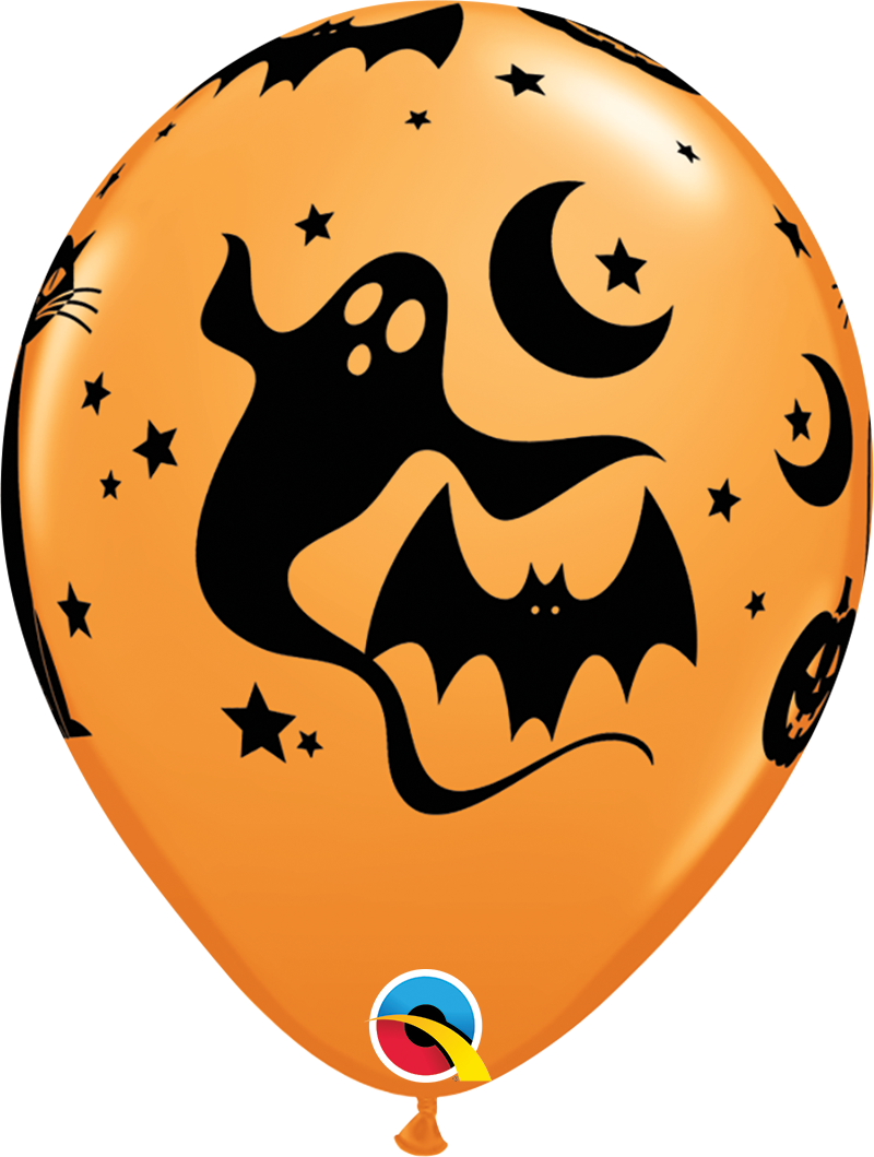 Fun and Spooky Icons Latex Balloons 11"