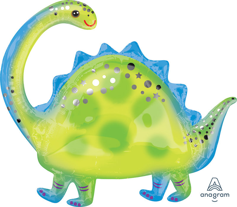 Brontosaurus Super Shape Foil Balloon 32"