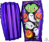 Open Coffin 2 Sided Design Foil Balloon 31"