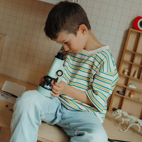 KIDYMICROSCOPE Portable Microscope Green