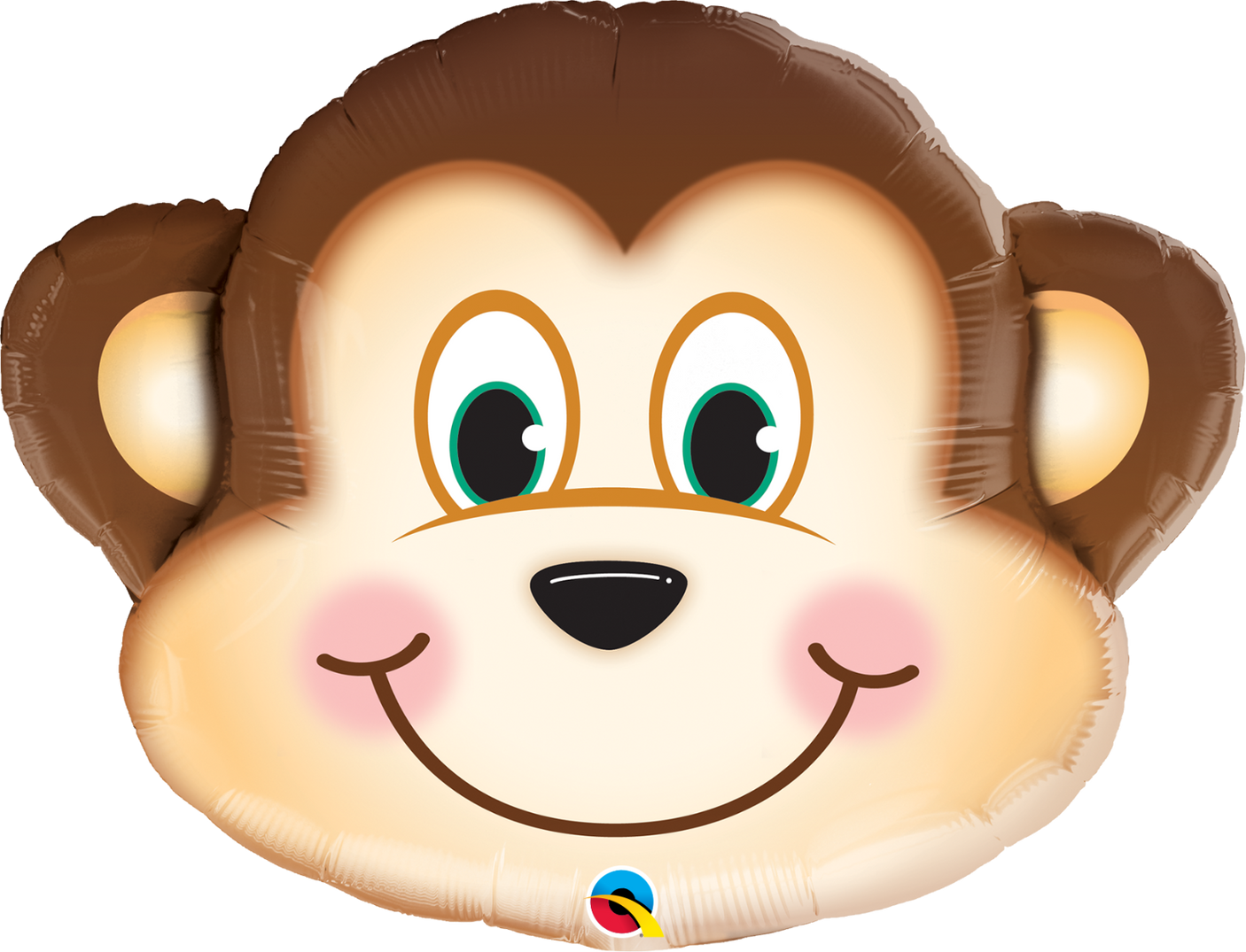 Mischievous Monkey Jumbo Foil Balloon 35"