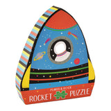 12 Piece Shaped Jigsaw in Shaped Box - Rocket