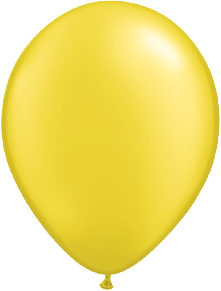 Balloon Pearl Citrine yellow 11"