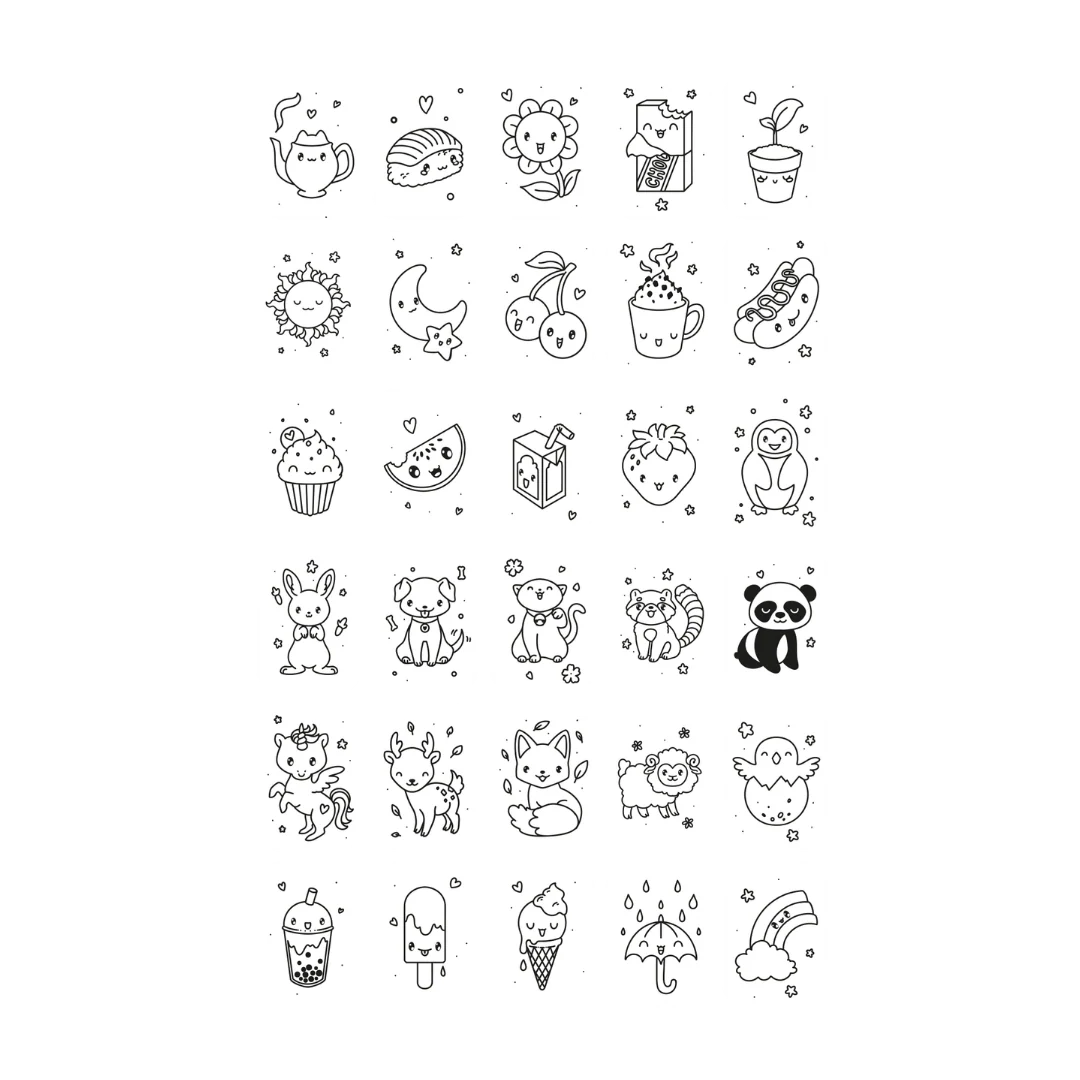Kidydraw-Mini Lcd Tracing Book - KAWAI