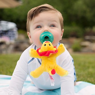 Wubbanub Pacifier - Lion Brights