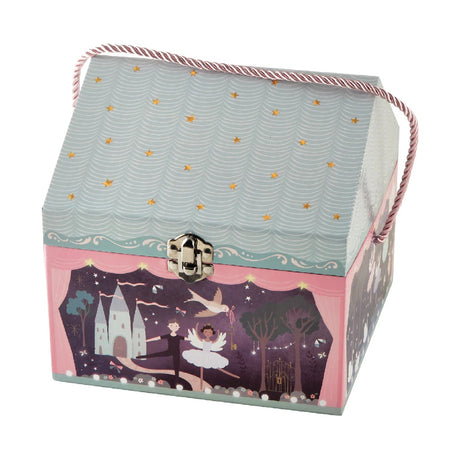 Enchanted Musical Tin Tea Set in House Case