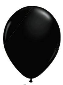 Balloon Onyx Black 11"