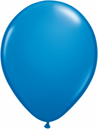 Dark Blue Latex Balloon 11"