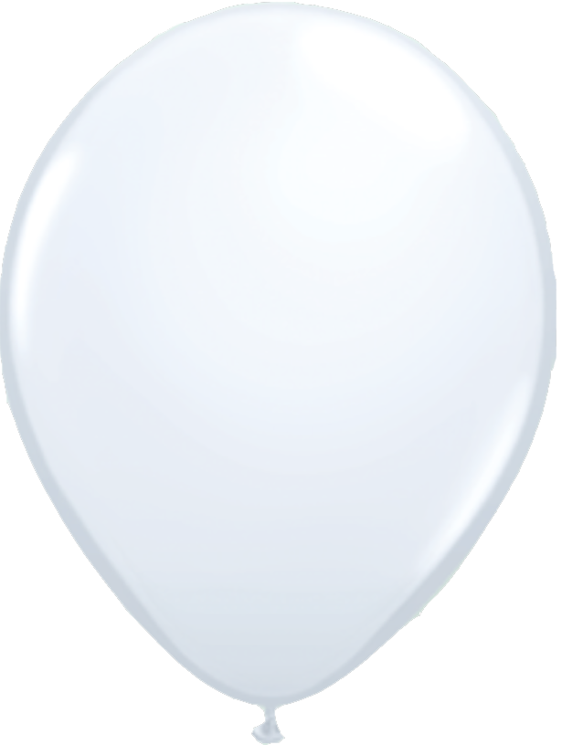 Balloon White 11"