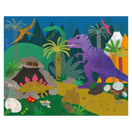 50 Piece Magic Moving puzzle - Dinosaur