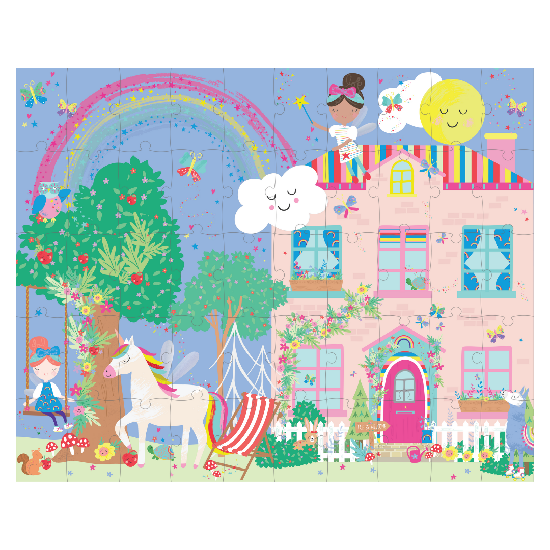 50 Piece Magic Moving Puzzle - Rainbow Fairy