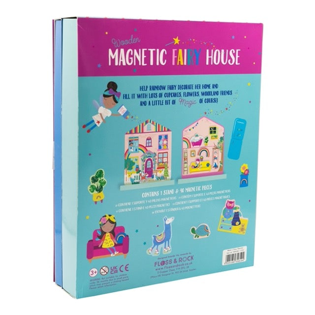 Rainbow Fairy House Magnetic Dress Up