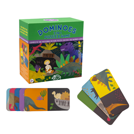 Dino Reversible Dominoes