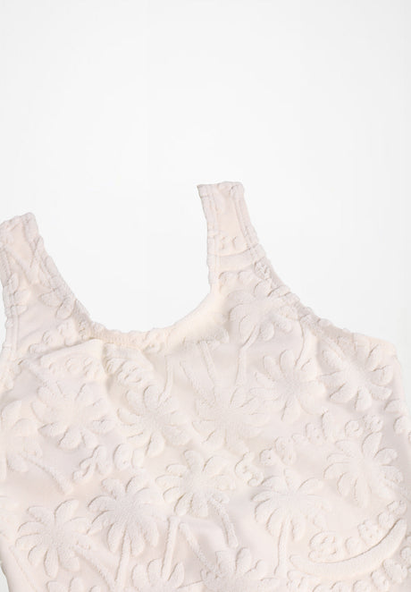 Nika Terry Swimsuit - Palm Terry