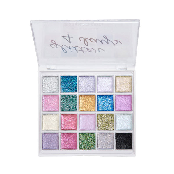 Glitter 4 days Eye Cream Palette 20 shades