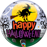 Halloween Witch Haunting Bubble Balloon 22"