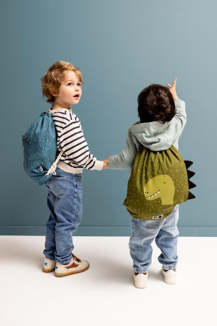 Drawstring bag - Mr. Triceratops