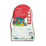 Shape puzzle - Fireman Mr. Dino - 12 pcs