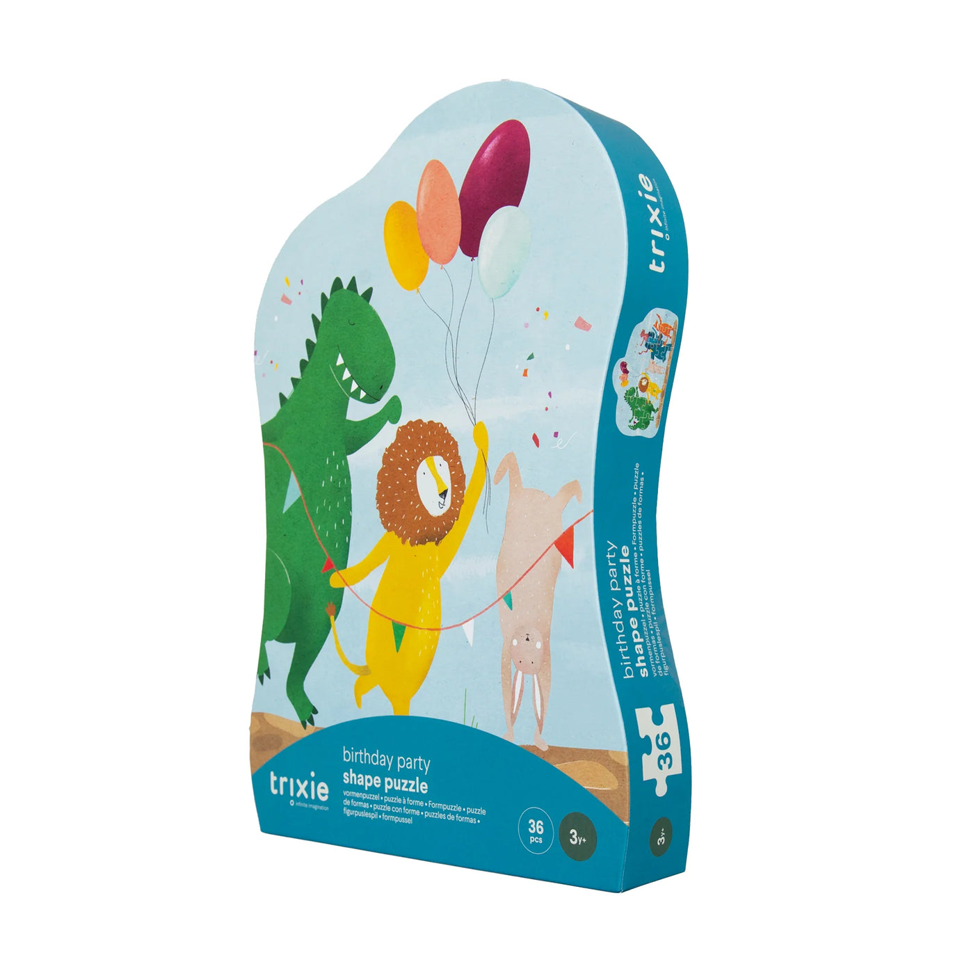 Shape puzzle - Birthday party - 36 pcs