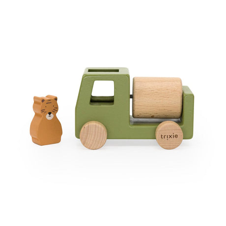 Wooden Animal Construction Cars