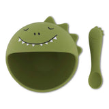 Baby Silicone first meal set - Mr. Dino