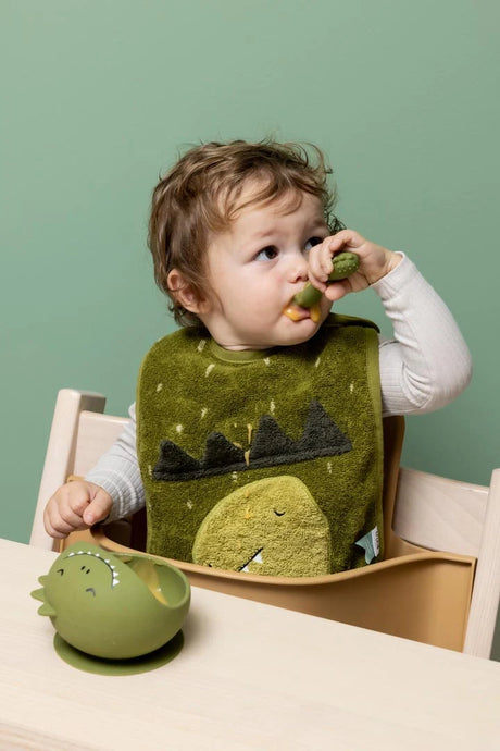 Baby Silicone first meal set - Mr. Dino