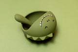 Baby Silicone first meal set - Mr. Dino