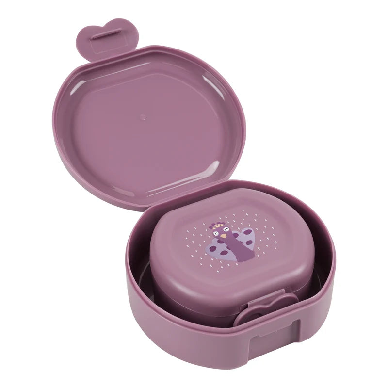 Snack box with clip - 2pcs - Mrs. Peacock