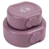 Snack box with clip - 2pcs - Mrs. Peacock