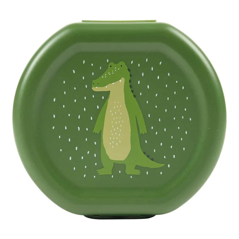 Snack box with clip - 2pcs - Mr. Alligator