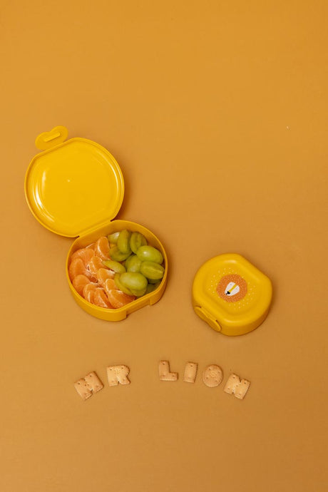 Snack box with clip - 2pcs - Mr. Lion