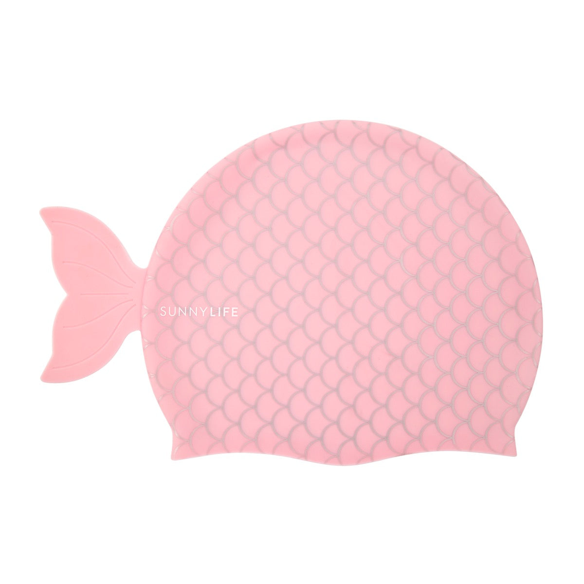 Swim Cap Pink Mermaid 3-9