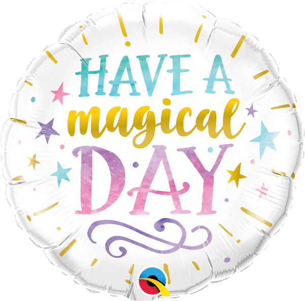 Have A Magical Day Foil Balloon 18"