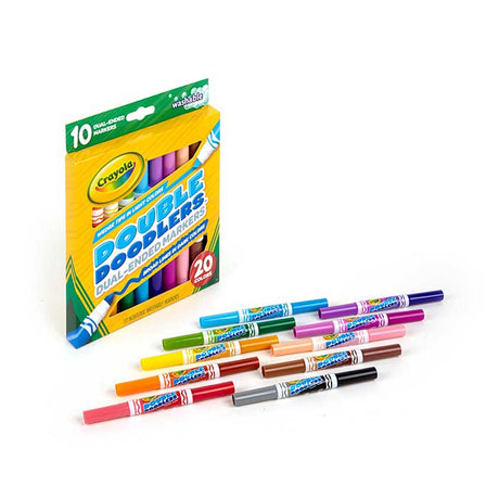 Double Doodlers Dual-Ended Marker Set