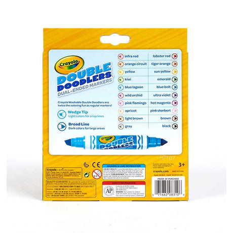 Double Doodlers Dual-Ended Marker Set