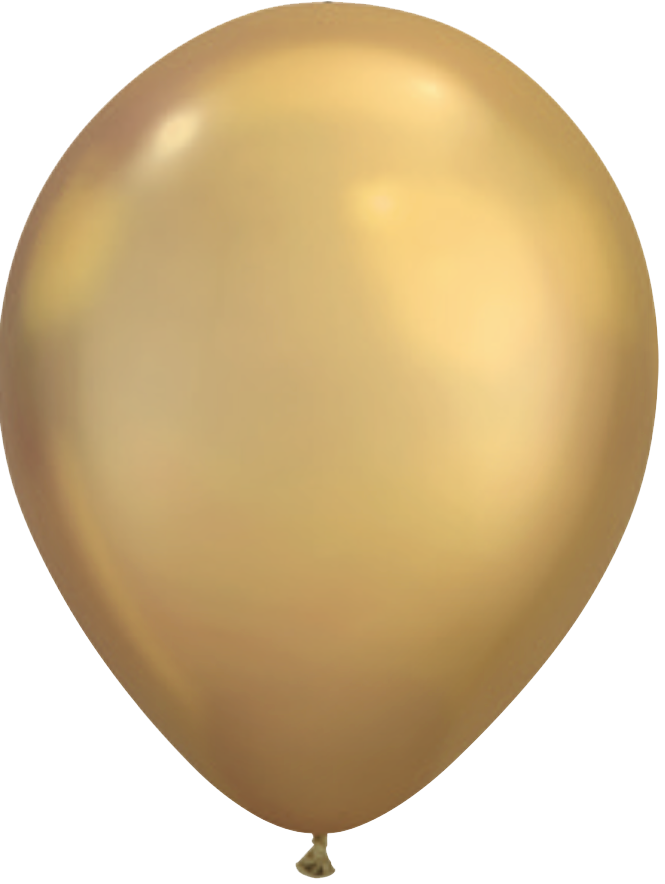 Balloon Chrome Gold 11"