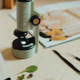 KIDYMICROSCOPE Portable Microscope Green