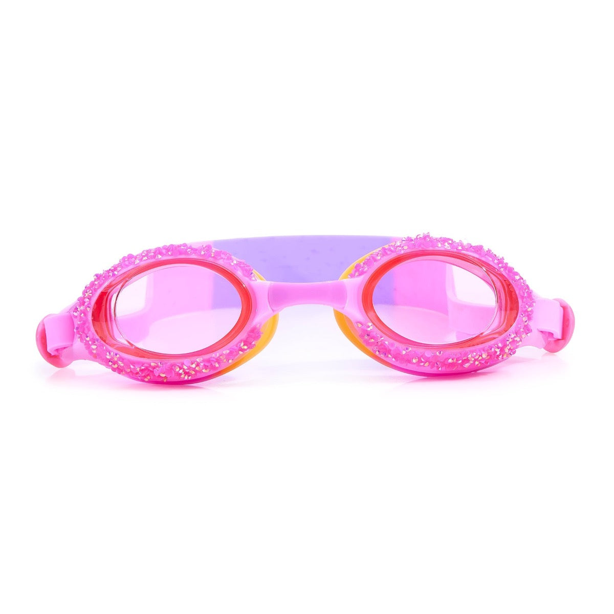 Crystal Rock Pink Swimming Goggles