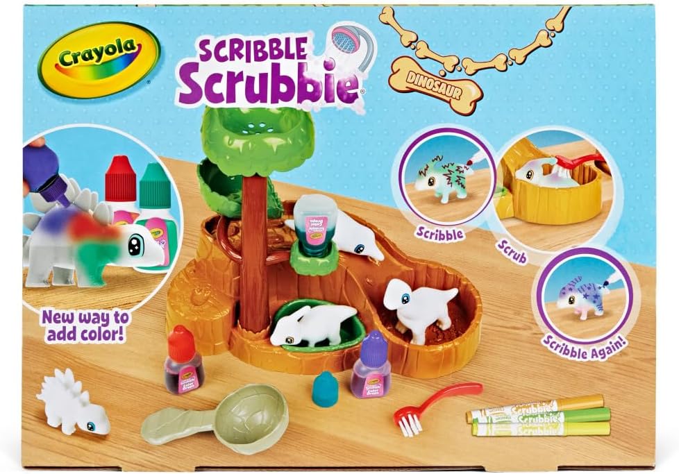 Scribble Scrubbie Pets Dinosaur Waterslide