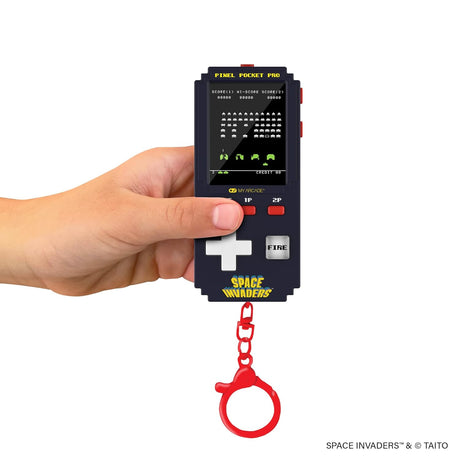 My Arcade Space Invaders Pixel Pocket Pro - Portable Keychain
